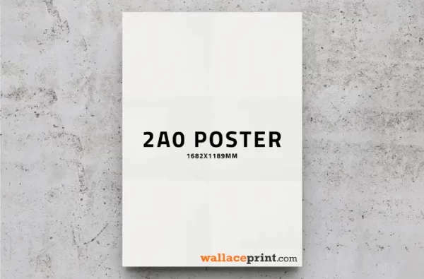Printed Posters - 2A0 1